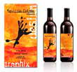 Squiggle Graphix Wine Label
